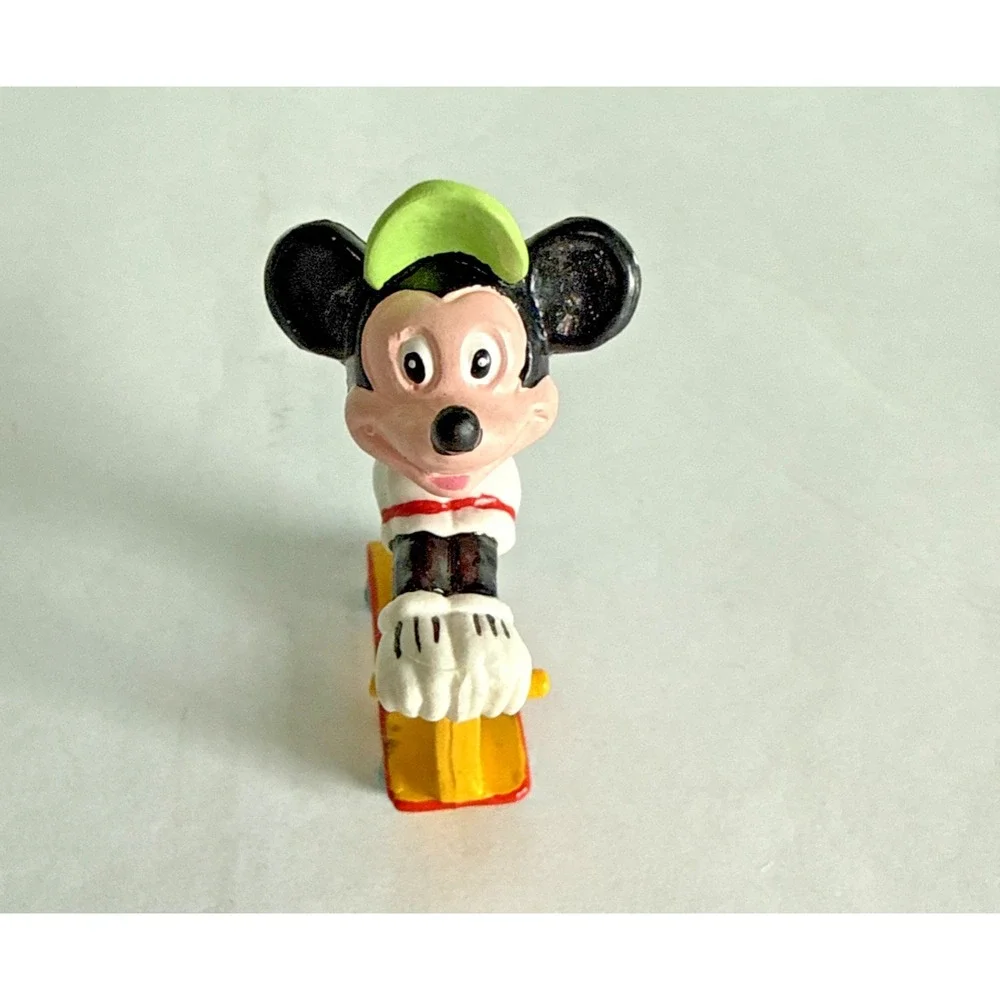 Vintage‎ 1980s Disney PVC Figure Lot By Applause Mickey Mouse Minnie Mouse